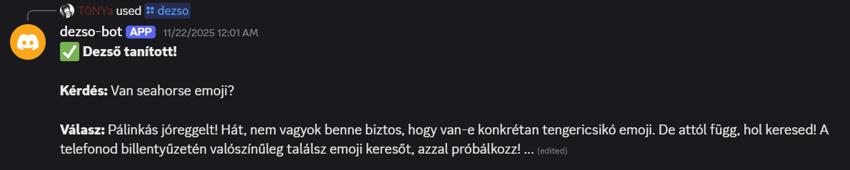 Discord Gemini Bot screenshot 1