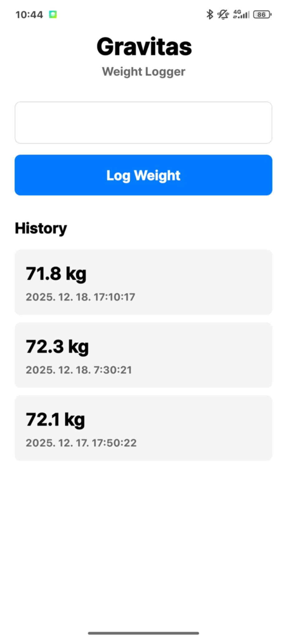 Gravitas screenshot 1